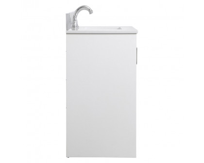 Elegant Bathroom Vanity - White (VF17030WH-BS)