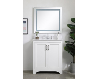 Elegant Bathroom Vanity - White (VF17030WH-BS)