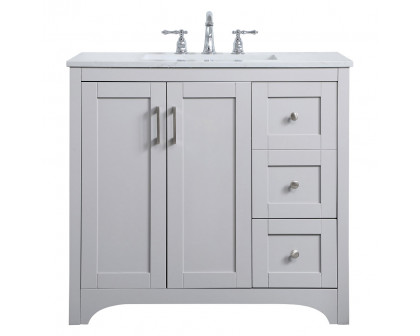 Elegant - Bathroom Vanity (PNT-VF17036)