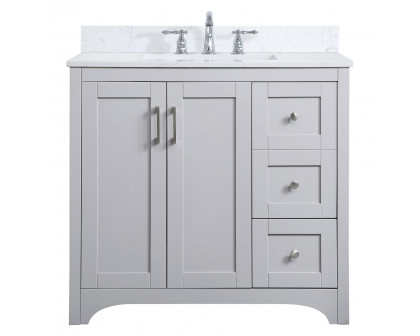 Elegant - Bathroom Vanity (PNT-VF17036)