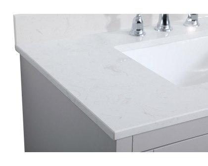 Elegant Bathroom Vanity - Gray (VF17036GR-BS)