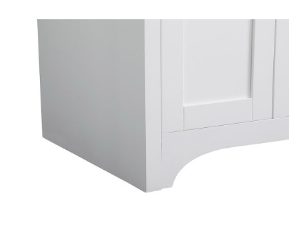 Elegant Bathroom Vanity - White (VF17036WH-BS)