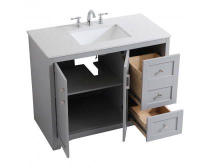 Elegant - Bathroom Vanity (PNT-VF17036)