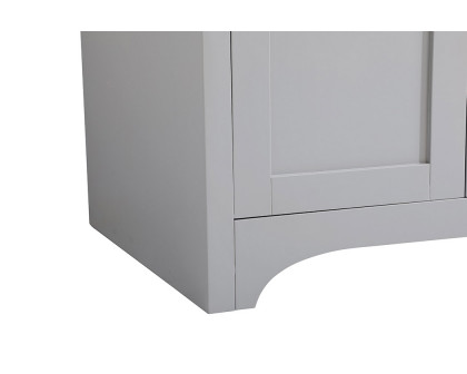 Elegant Bathroom Vanity - Gray (VF17042GR-BS)