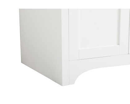 Elegant Bathroom Vanity - White (VF17042WH-BS)