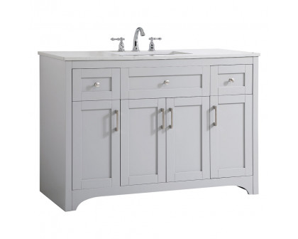 Elegant Bathroom Vanity - Gray (VF17048GR)