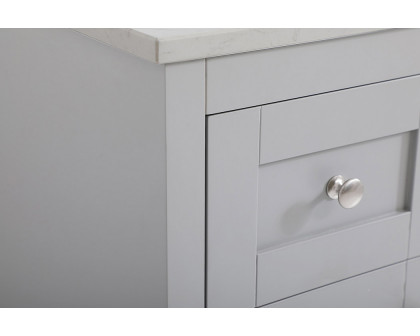 Elegant Bathroom Vanity - Gray (VF17048GR-BS)