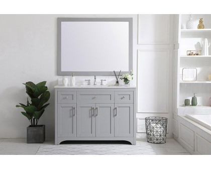 Elegant Bathroom Vanity - Gray (VF17048GR-BS)