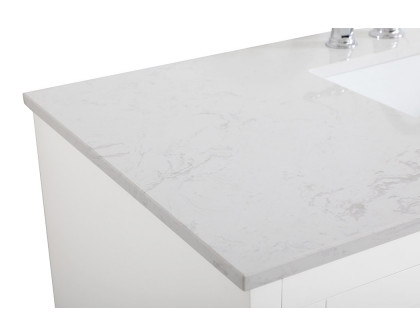 Elegant Bathroom Vanity - White (VF17048WH)