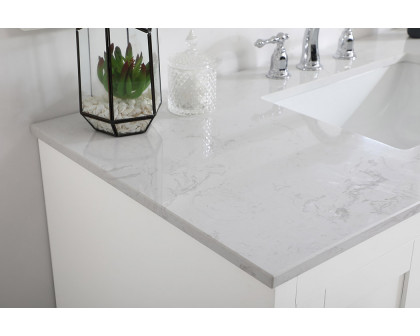 Elegant Bathroom Vanity - White (VF17048WH)