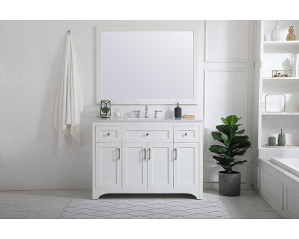 Elegant Bathroom Vanity - White (VF17048WH)