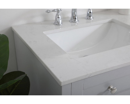 Elegant Bathroom Vanity - Gray (VF17060DGR)