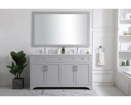 Elegant Bathroom Vanity - Gray (VF17060DGR)