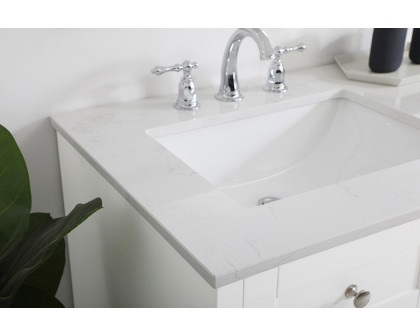 Elegant Bathroom Vanity - White (VF17060DWH)