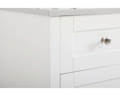 Elegant Bathroom Vanity - White (VF17060DWH)