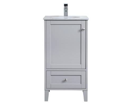 Elegant Bathroom Vanity - Gray (VF18018GR)