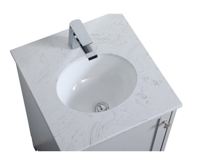 Elegant Bathroom Vanity - Gray (VF18018GR)