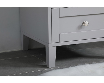 Elegant Bathroom Vanity - Gray (VF18018GR)