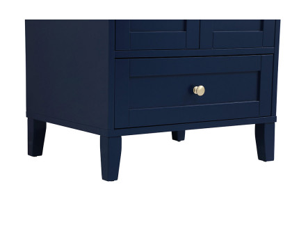 Elegant Bathroom Vanity - Blue (VF18024BL)