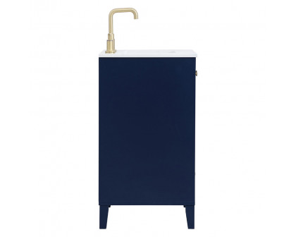 Elegant Bathroom Vanity - Blue (VF18024BL)