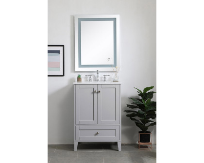 Elegant Bathroom Vanity - Gray (VF18024GR)