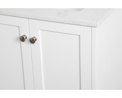 Elegant Bathroom Vanity - White (VF18024WH)