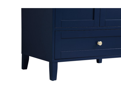 Elegant Bathroom Vanity - Blue (VF18030BL)