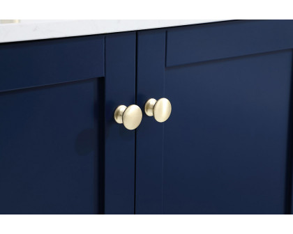 Elegant Bathroom Vanity - Blue (VF18030BL)