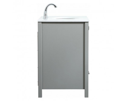 Elegant Bathroom Vanity - Gray (VF18030GR)