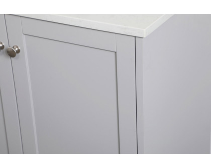 Elegant Bathroom Vanity - Gray (VF18030GR-BS)