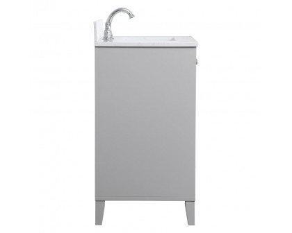 Elegant Bathroom Vanity - Gray (VF18030GR-BS)