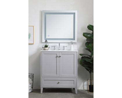 Elegant Bathroom Vanity - Gray (VF18030GR-BS)