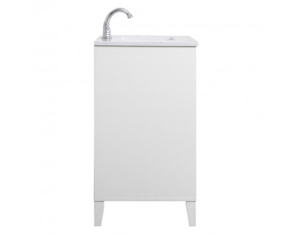 Elegant Bathroom Vanity - White (VF18030WH)