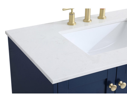 Elegant Bathroom Vanity - Blue (VF18036BL)