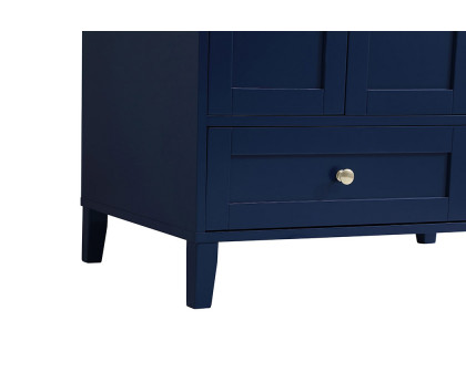 Elegant Bathroom Vanity - Blue (VF18036BL-BS)