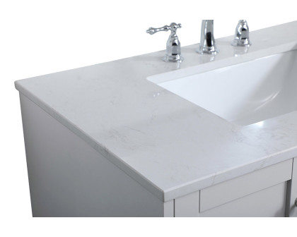 Elegant Bathroom Vanity - Gray (VF18036GR)