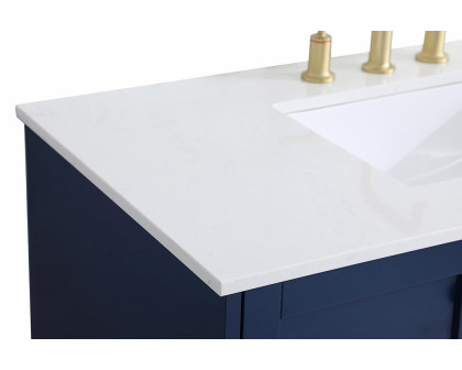 Elegant Bathroom Vanity - Blue (VF18042BL)