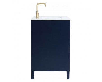 Elegant Bathroom Vanity - Blue (VF18042BL)