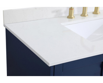 Elegant Bathroom Vanity - Blue (VF18042BL-BS)