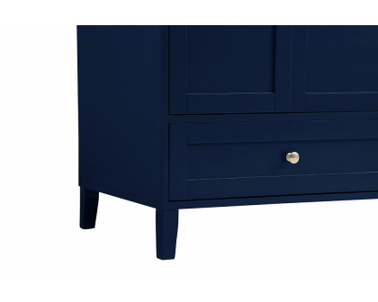 Elegant Bathroom Vanity - Blue (VF18042BL-BS)