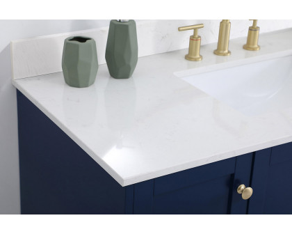 Elegant Bathroom Vanity - Blue (VF18048BL-BS)