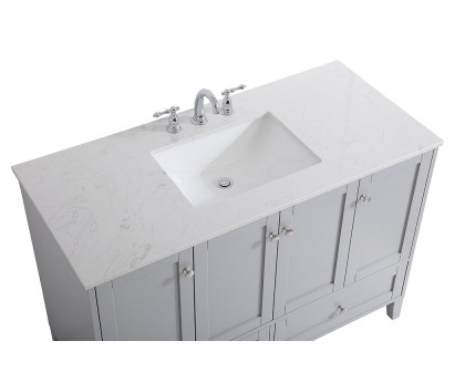 Elegant Bathroom Vanity - Gray (VF18048GR)