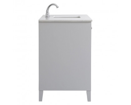 Elegant Bathroom Vanity - Gray (VF18048GR)