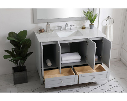 Elegant Bathroom Vanity - Gray (VF18048GR)