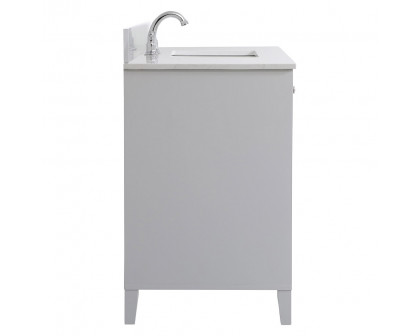 Elegant Bathroom Vanity - Gray (VF18048GR-BS)