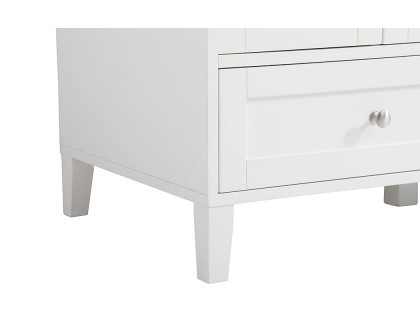 Elegant Bathroom Vanity - White (VF18048WH-BS)