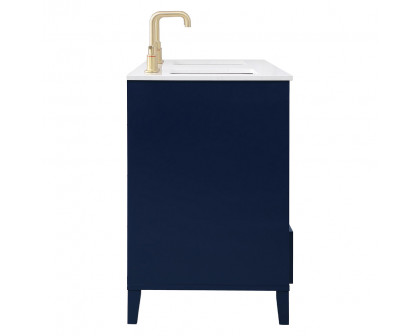 Elegant Bathroom Vanity - Blue (VF18060DBL)