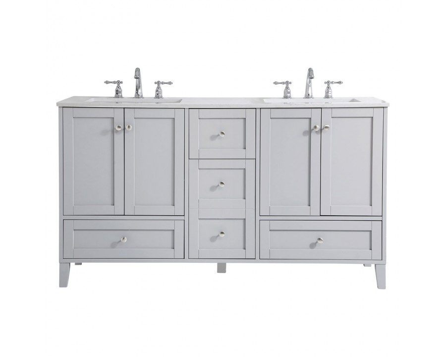 Elegant - Bathroom Vanity (PNT-VF18060D)