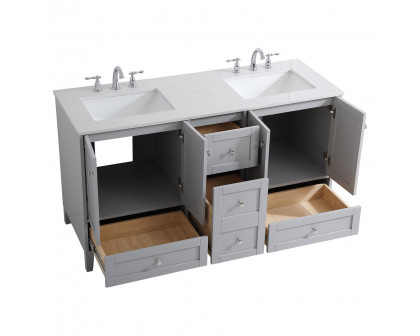 Elegant - Bathroom Vanity (PNT-VF18060D)