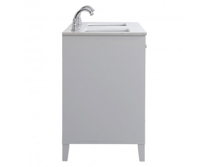 Elegant Bathroom Vanity - Gray (VF18060DGR)